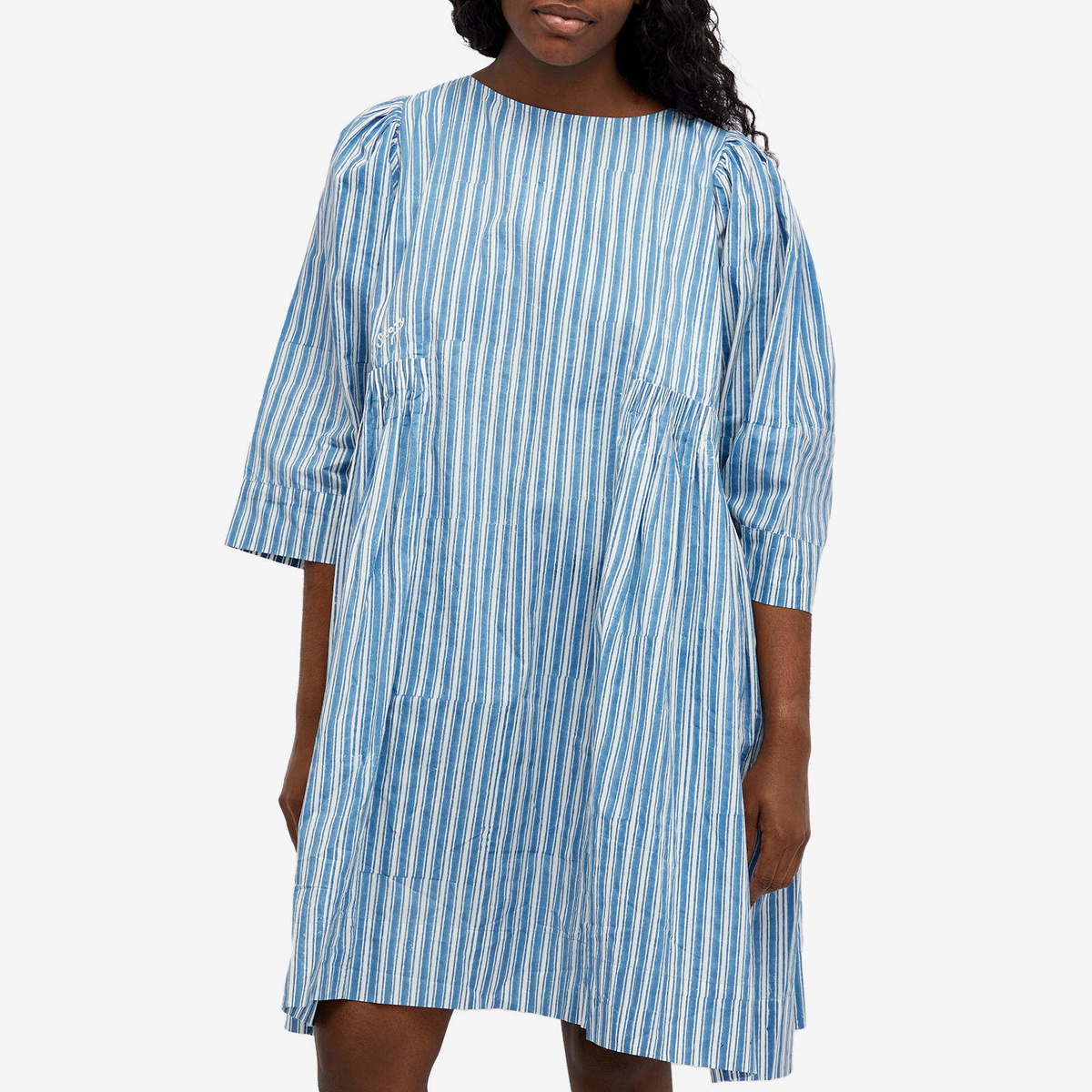 Story mfg. Women's Ramson Dress in Broadsrairstripe