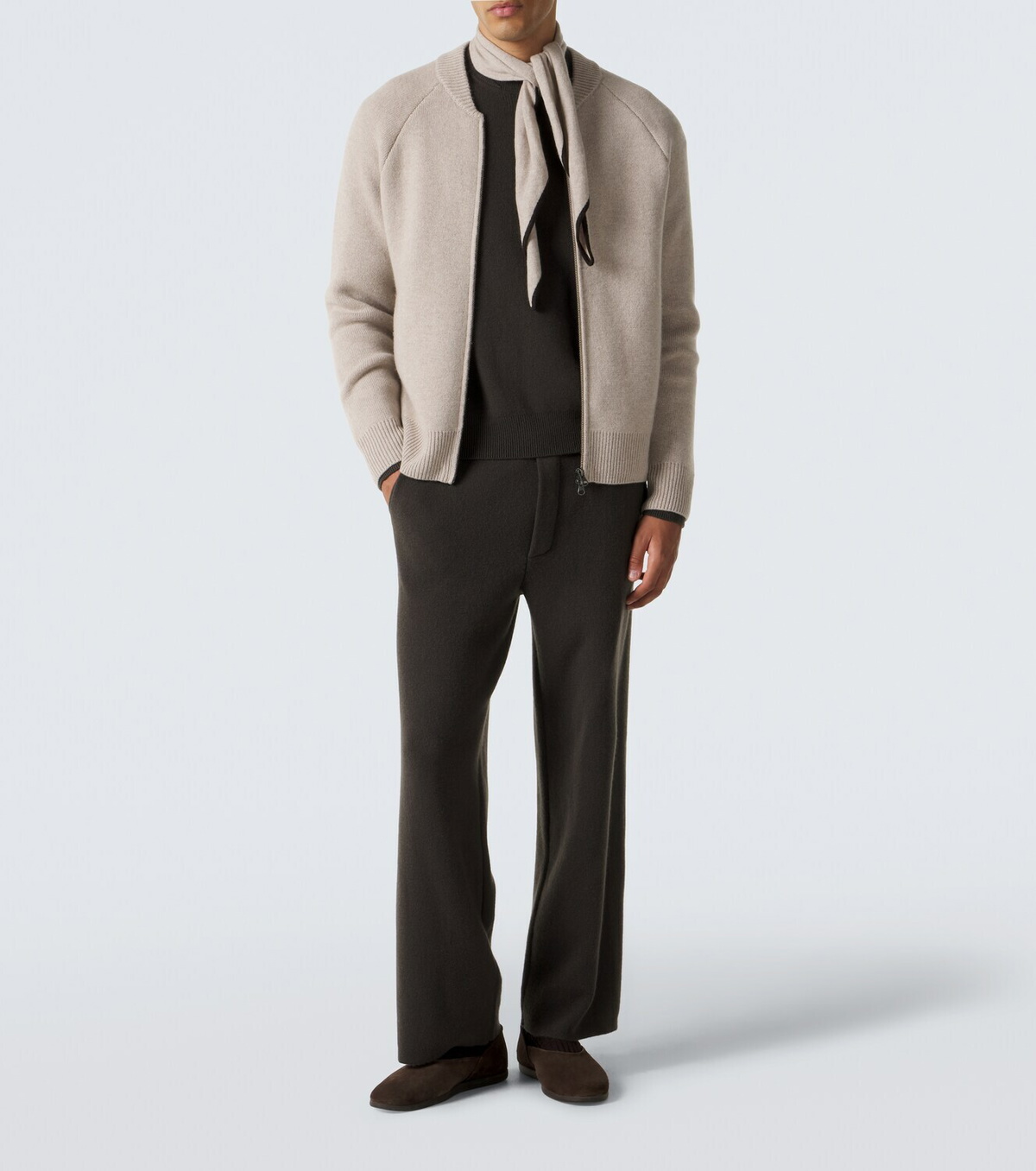 Lisa Yang Fionn cashmere zip-up cardigan