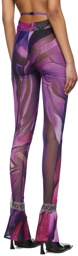 DIDU Pink Polyester Trousers