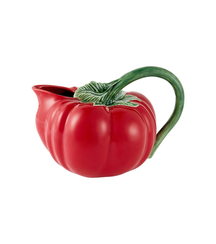 Photo: Bordallo Pinheiro Tomate ceramic pitcher