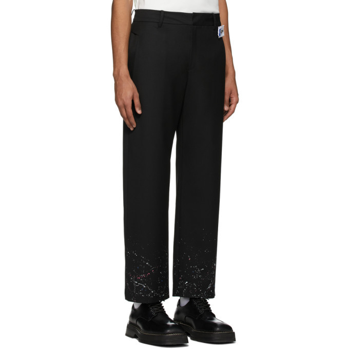 ADER error Black Galaxy Trousers