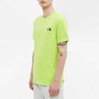 The North Face Men's Simple Dome T-Shirt in Sharp Green