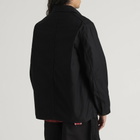 Needles Men's Reversed Sateen Coverall Jacket in Black