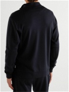Orlebar Brown - Neilson Slim-Fit Merino Wool Half-Zip Sweatshirt - Blue