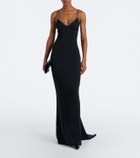 Stella McCartney Embellished crêpe gown