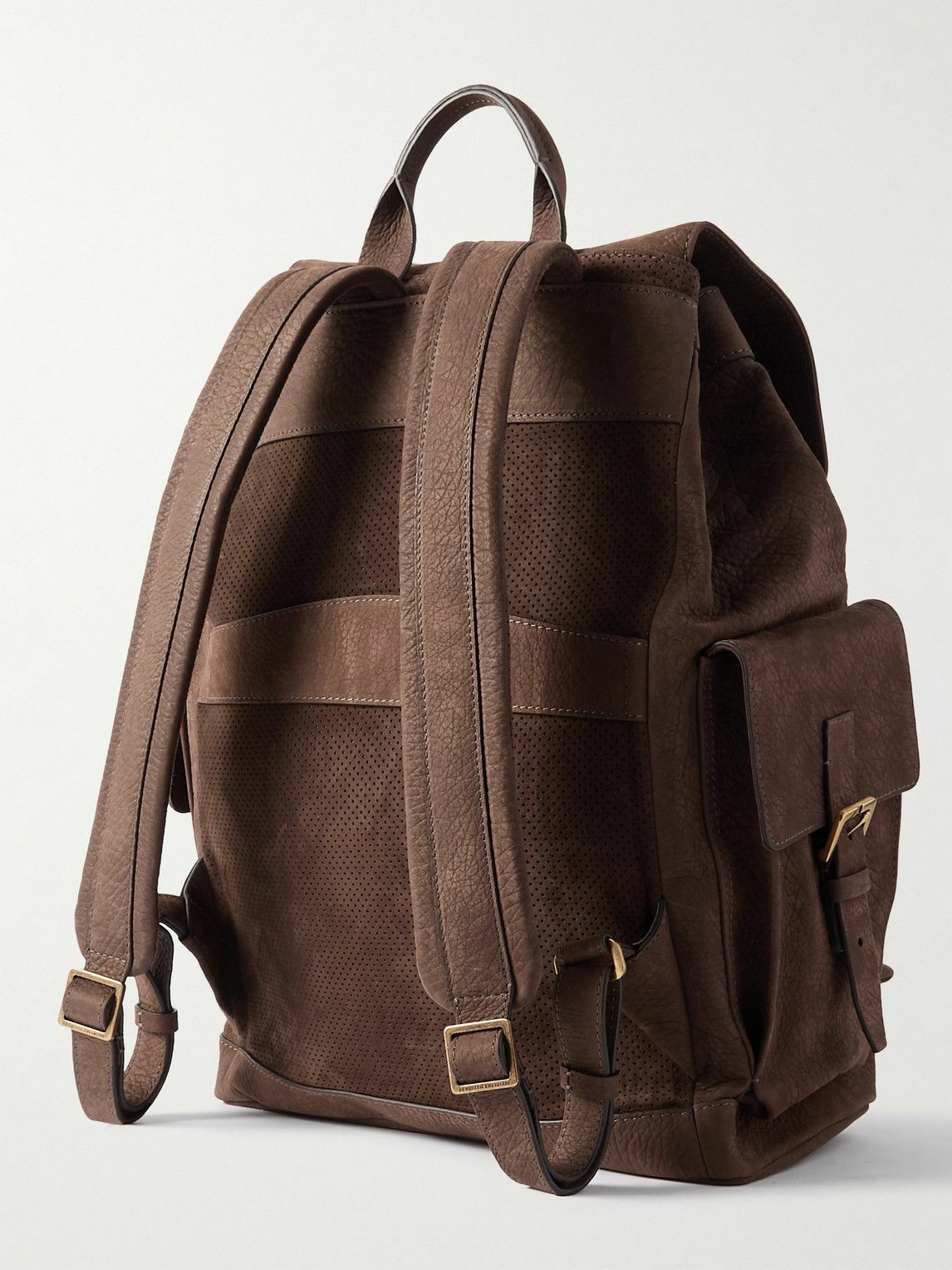 Brunello Cucinelli - Nubuck Backpack Brunello Cucinelli