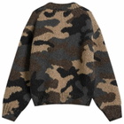 END. x Cole Buxton Cb Logo Knit Sweatshirt in Camo