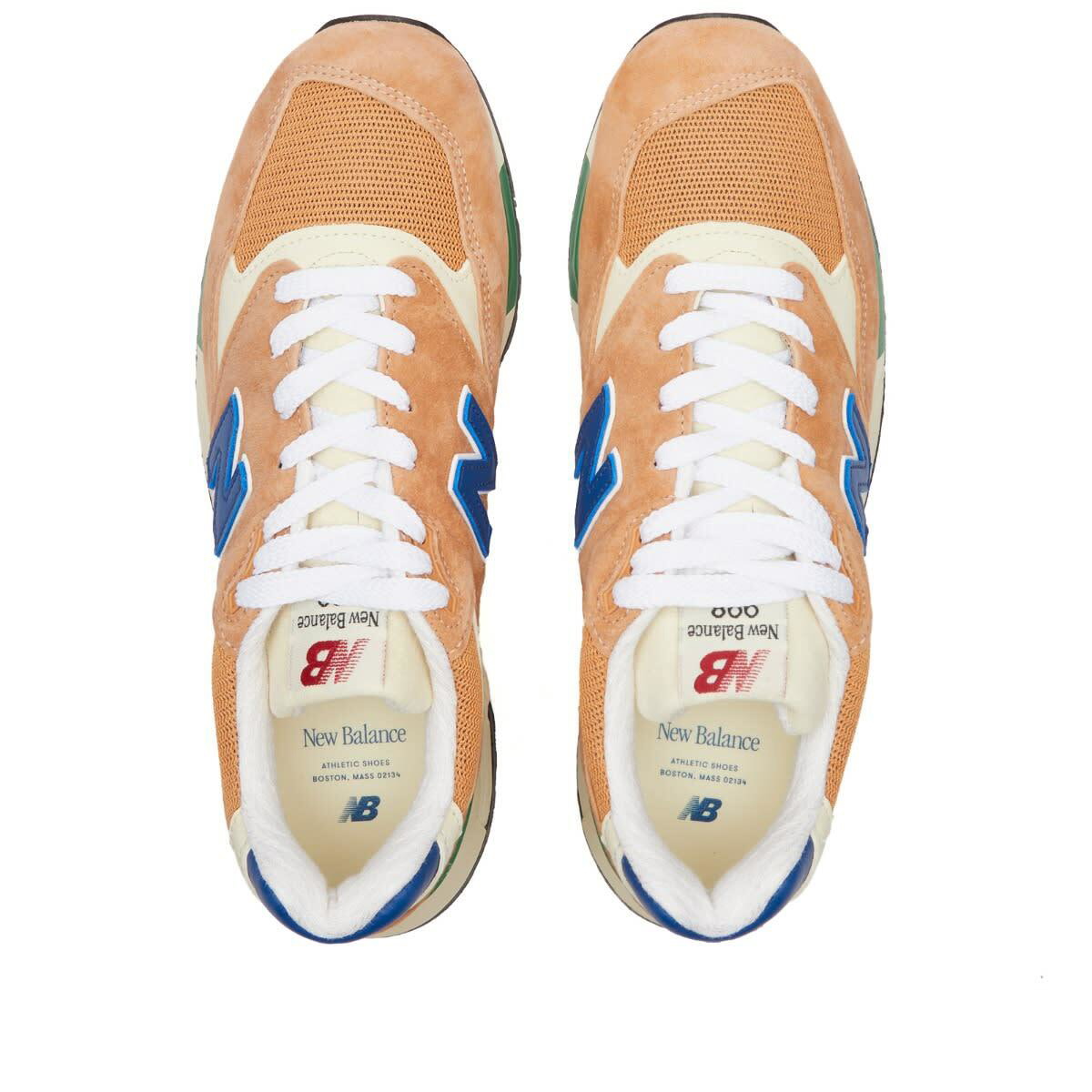 New Balance Men's U998OB - Made in USA Sneakers in Orange New Balance