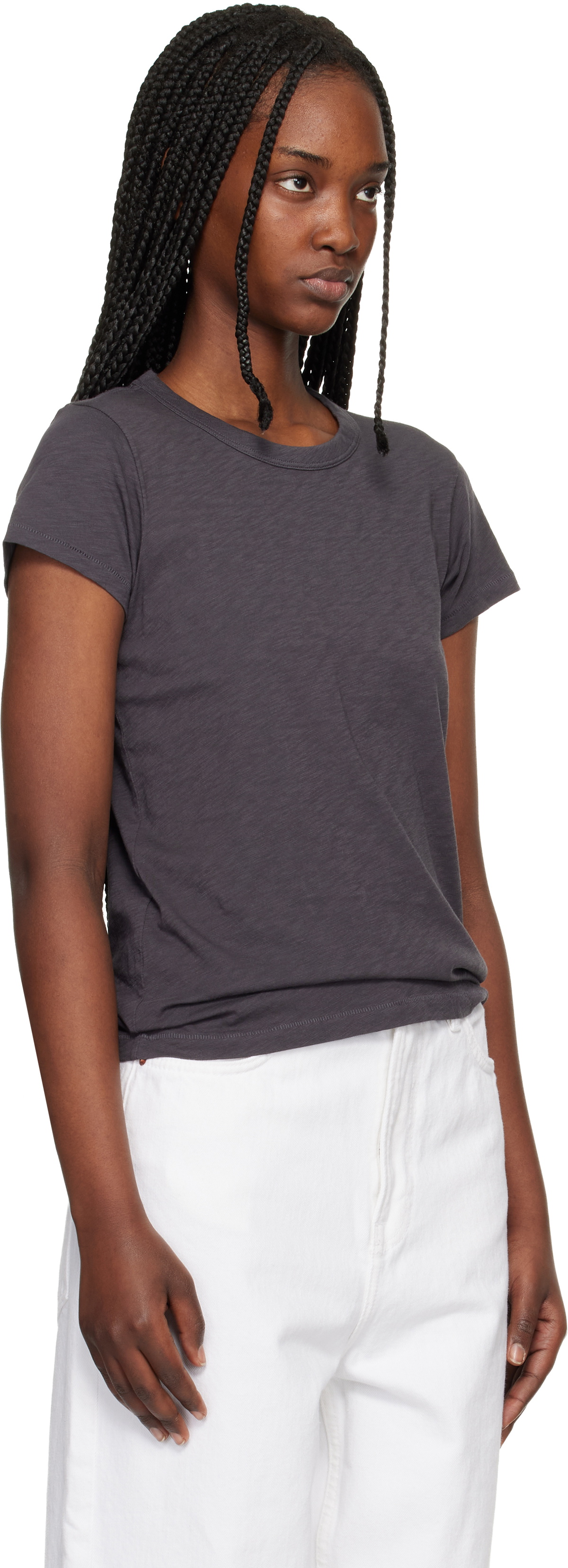 rag & bone Gray 'The Slub' T-shirt