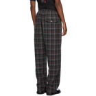 Undercover Grey Check Trousers
