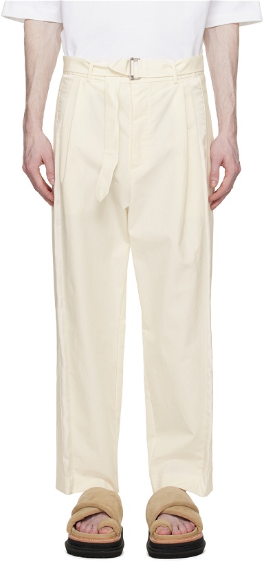 Photo: rito structure Off-White Combined Trousers