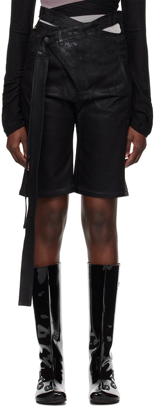 Photo: Ottolinger SSENSE Exclusive Black Denim Shorts