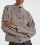 Altuzarra Amory cable-knit wool-blend cardigan