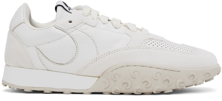 Photo: Marine Serre White MS Rise Sneakers