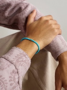Sydney Evan - 14-Karat Gold, Diamond and Turquoise Beaded Bracelet