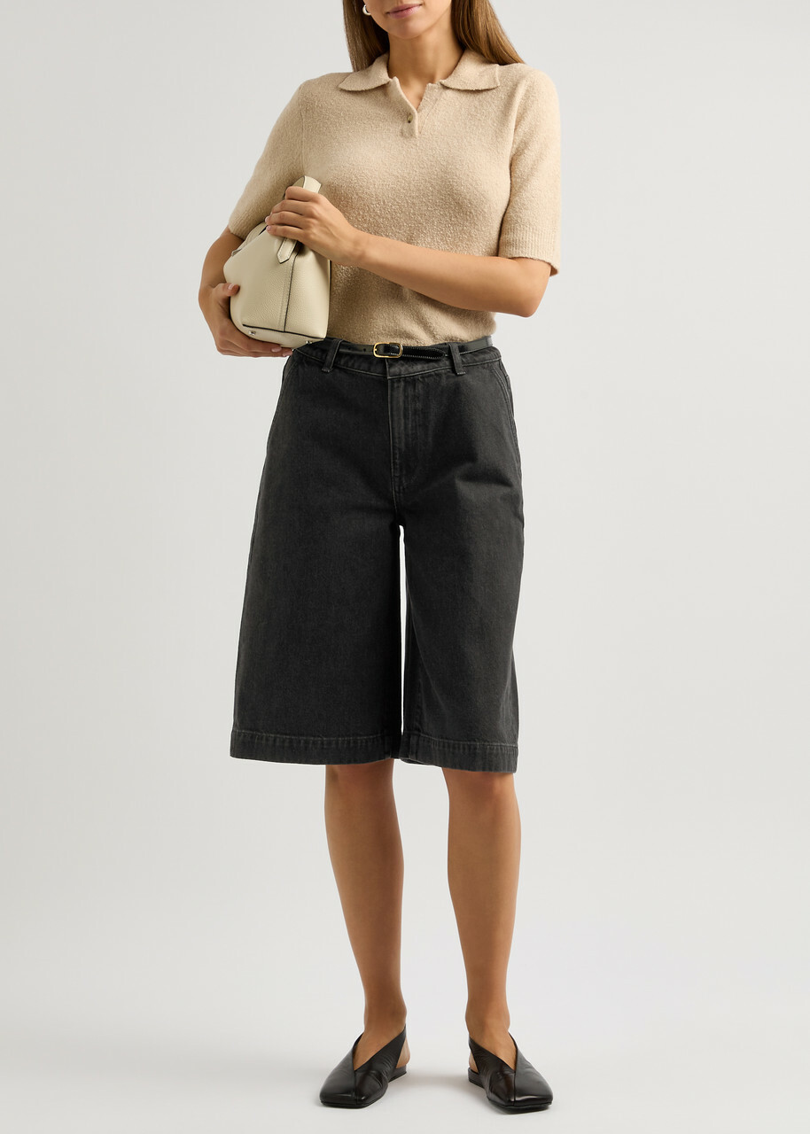 Vince Denim Shorts Black