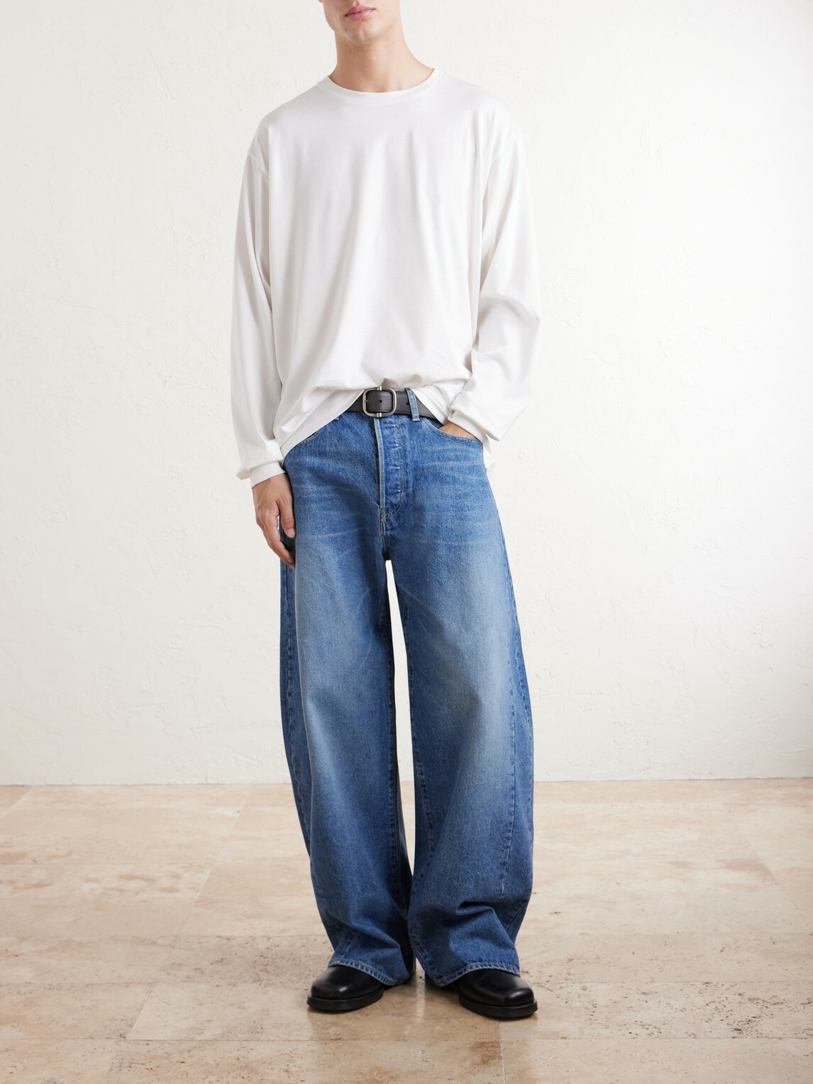 ssstein - Suvin Cotton-Jersey T-Shirt - White