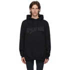 VETEMENTS Black Hip Hop Script Hoodie