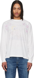 OUR LEGACY White Cruise Longsleeve T-shirt