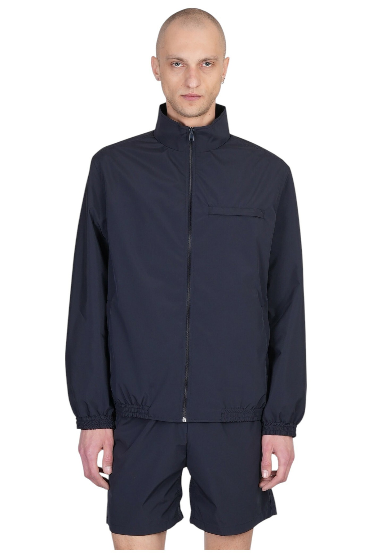 Lanvin Men's x Future Varsity Jacket in Black Lanvin