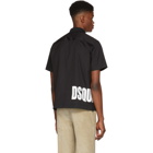 Dsquared2 Black Poplin Logo Polo