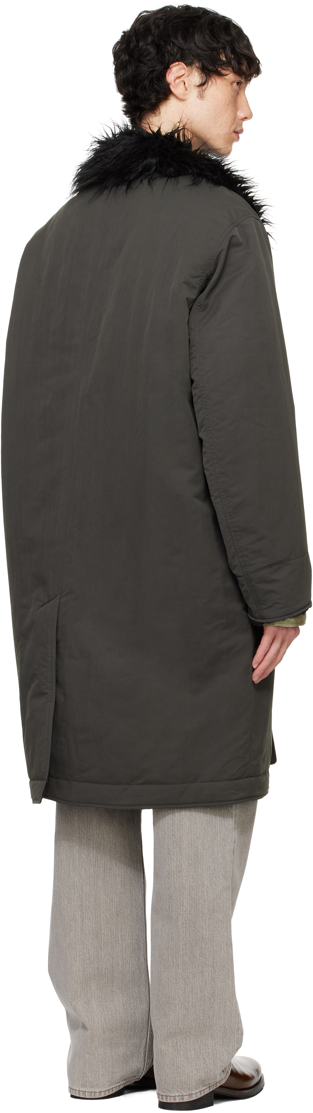 OUR LEGACY Khaki Polar Coat Our Legacy