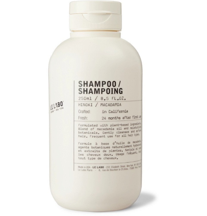 Photo: Le Labo - Hinoki Shampoo, 250ml - Men - Colorless