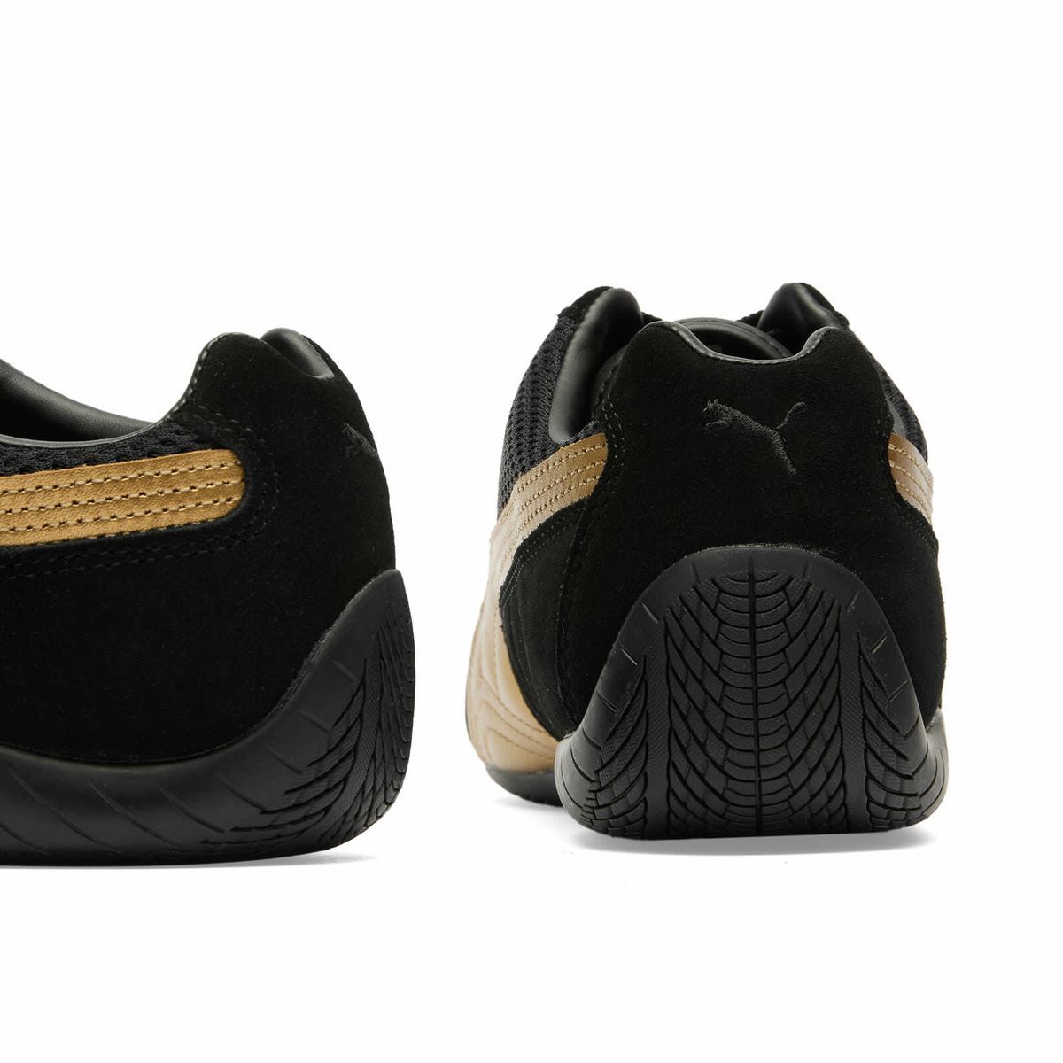 Puma Speedcat Premium Sneaker in Black/Gold