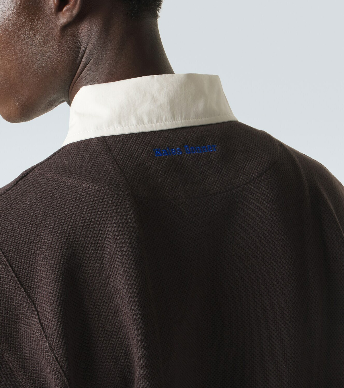 Wales Bonner City cotton-blend polo shirt