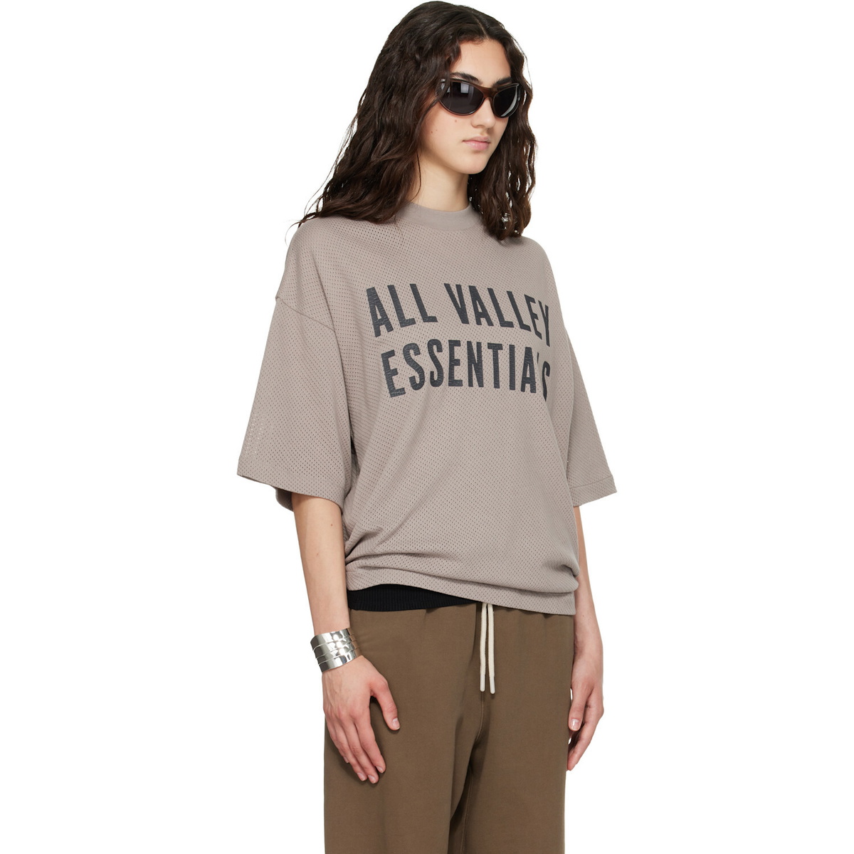 Fear of God ESSENTIALS Taupe Merch T-shirt