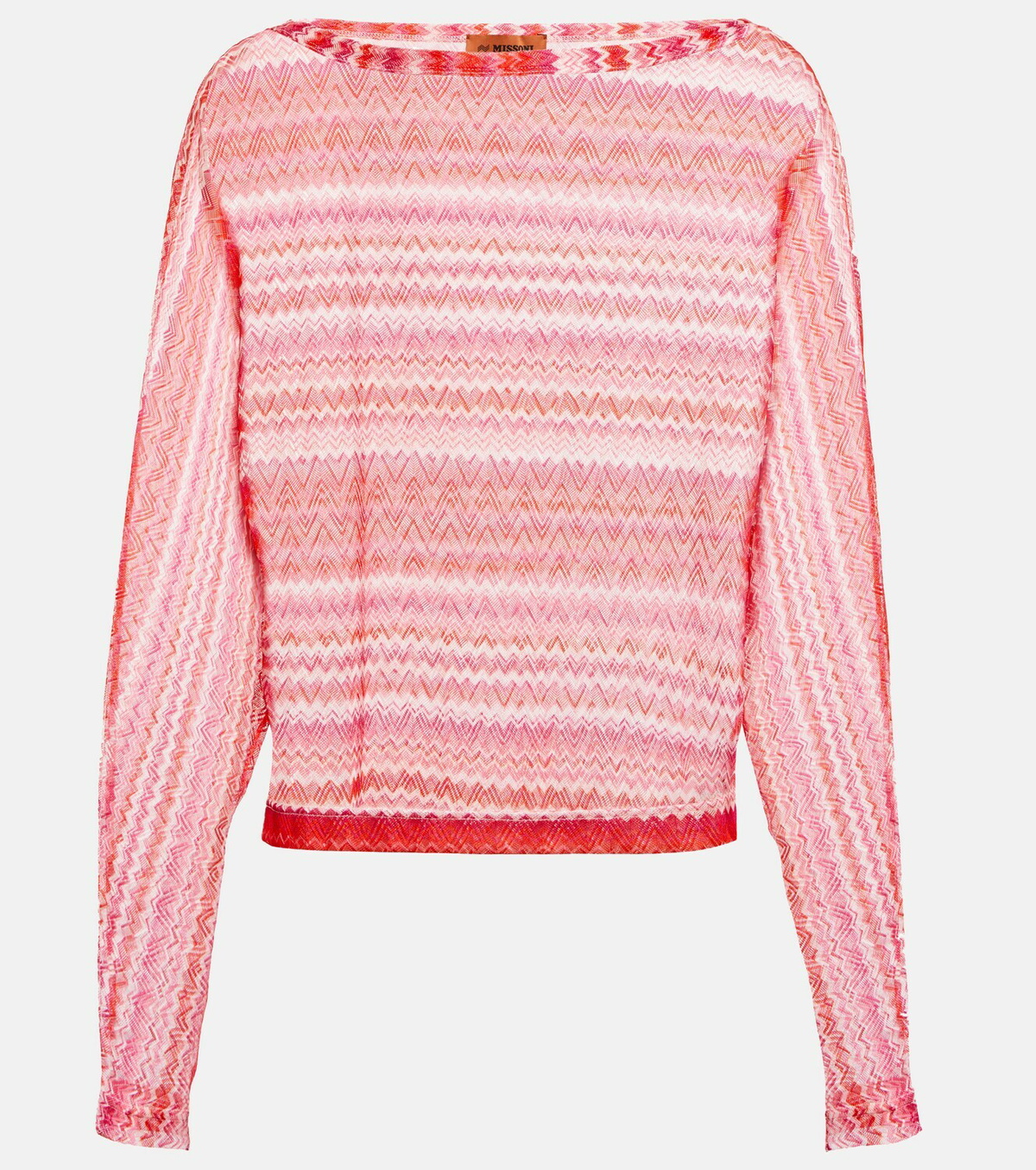 Missoni Mare Zig-zag knit top