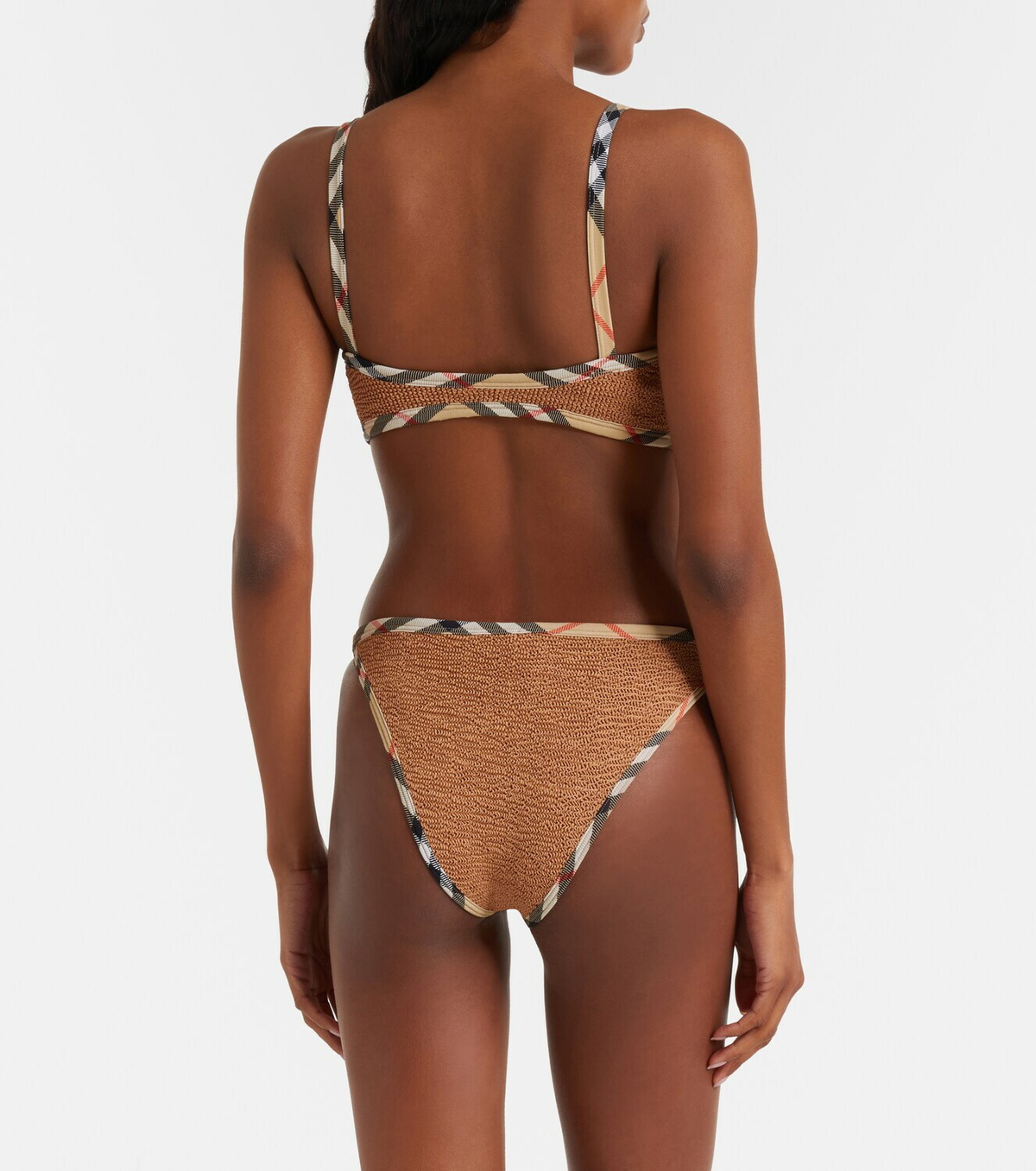 Burberry x Hunza G Tyler Burberry Check bikini