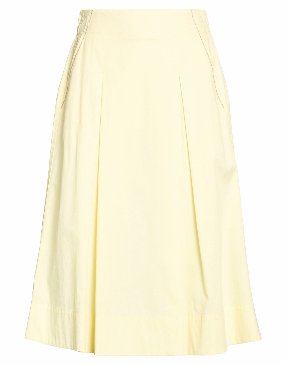 Peserico Womens Midi skirt in Yellow