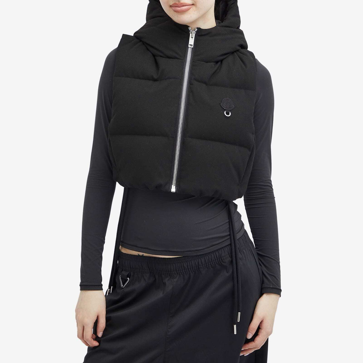 Moncler Women's Genius x Willow Smith Alexi Vest in Black Moncler