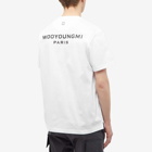 Wooyoungmi Men's Back Logo T-Shirt in White