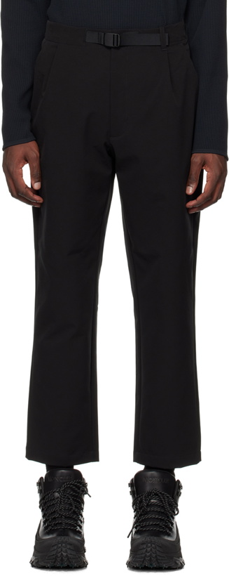 Photo: Goldwin Black One Tuck Tapered Trousers