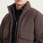 Norse Projects Men's Kastrup Gore-Tex Windstopper Bomber Jacket in Seal Brown