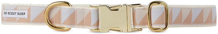 Photo: See Scout Sleep Beige & Off-White X-Large Nice Grill Standard Collar