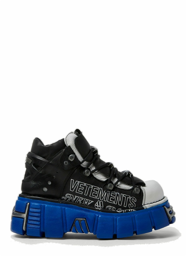 Photo: New Rock Platform Sneakers in Blue