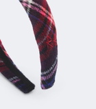 Ruslan Baginskiy Plaid headband