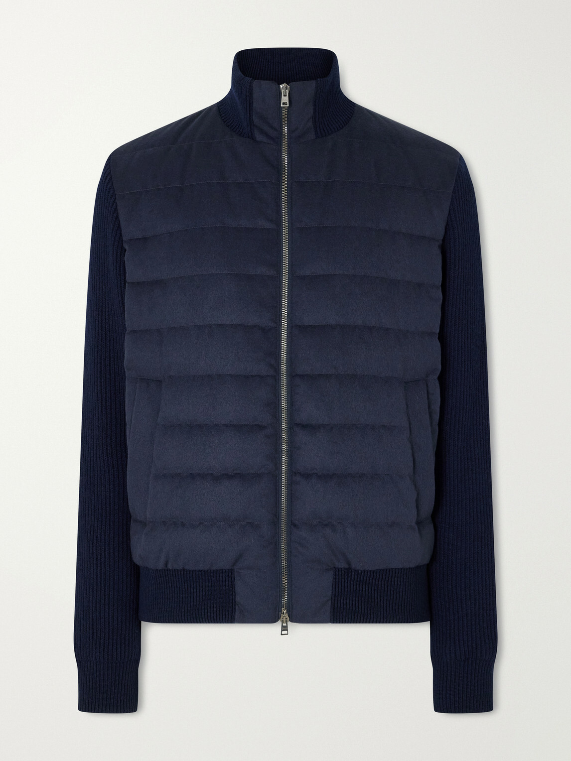 Herno - Quilted Twill Down Jacket - Blue