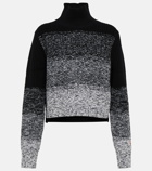 Victoria Beckham - Striped wool turtleneck sweater