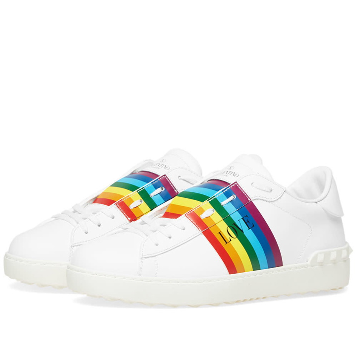 Photo: Valentino Rainbow Open Low Sneaker