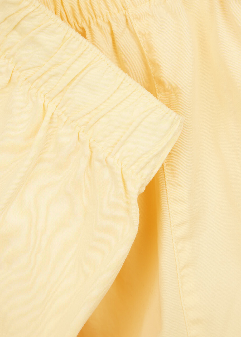 Colorful Standard Cotton-twill Shorts Yellow