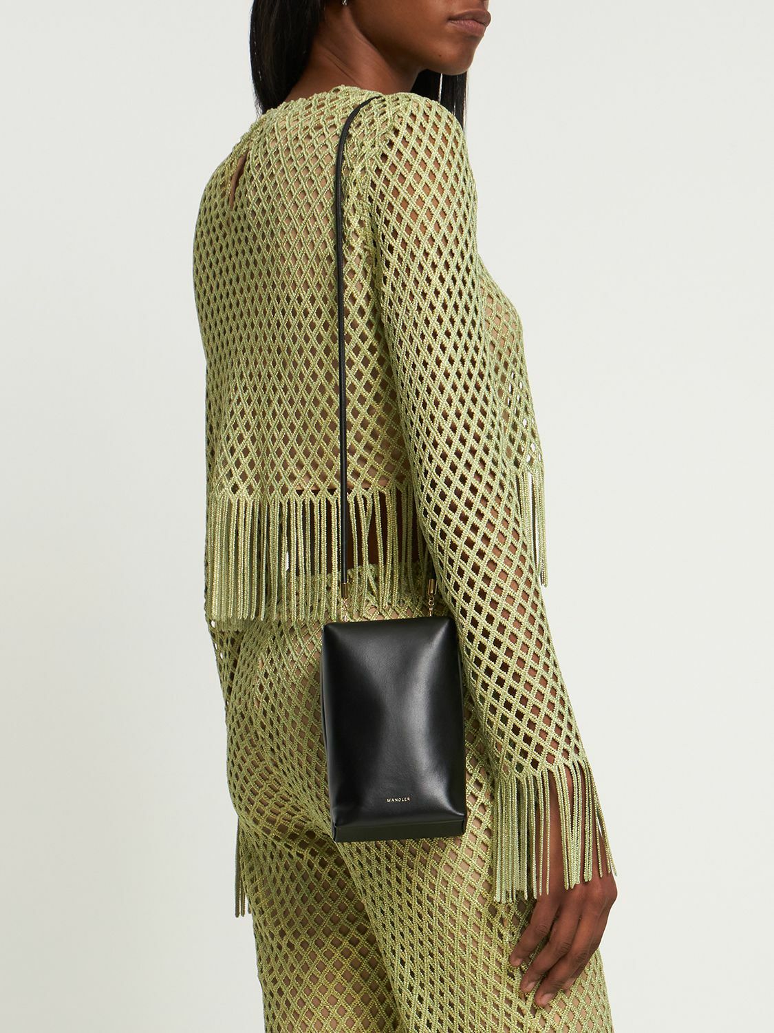 WANDLER Leo Box Top Handle Bag Wandler