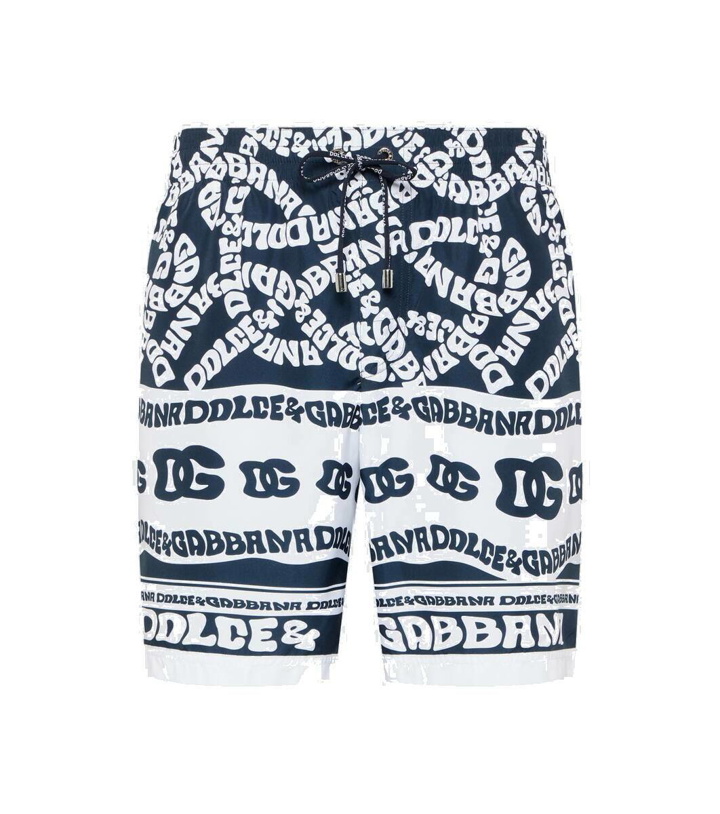 Photo: Dolce&Gabbana Printed swim trunks