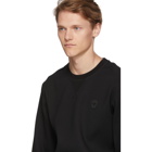 Alexander McQueen Black Crepe Sport Sweatshirt