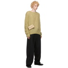 Jil Sander Yellow Wool Knit Sweater