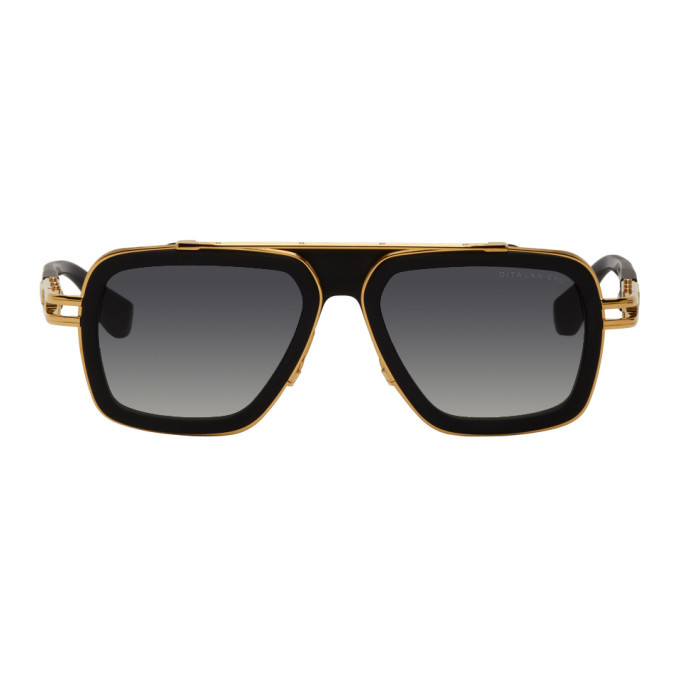 Dita Black and Gold LXN-Evo Sunglasses Dita display picture 3