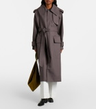 Victoria Beckham Philippa cotton trench coat